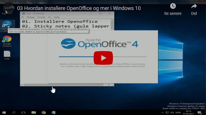 install openoffice for windows 10
