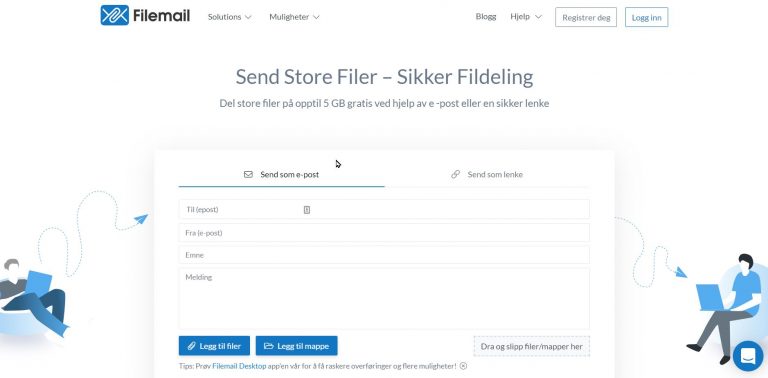 Filemail – Send store filer på en enkel måte